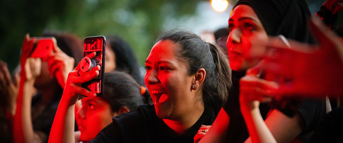 Audience at Waltham Forest Mela 2019